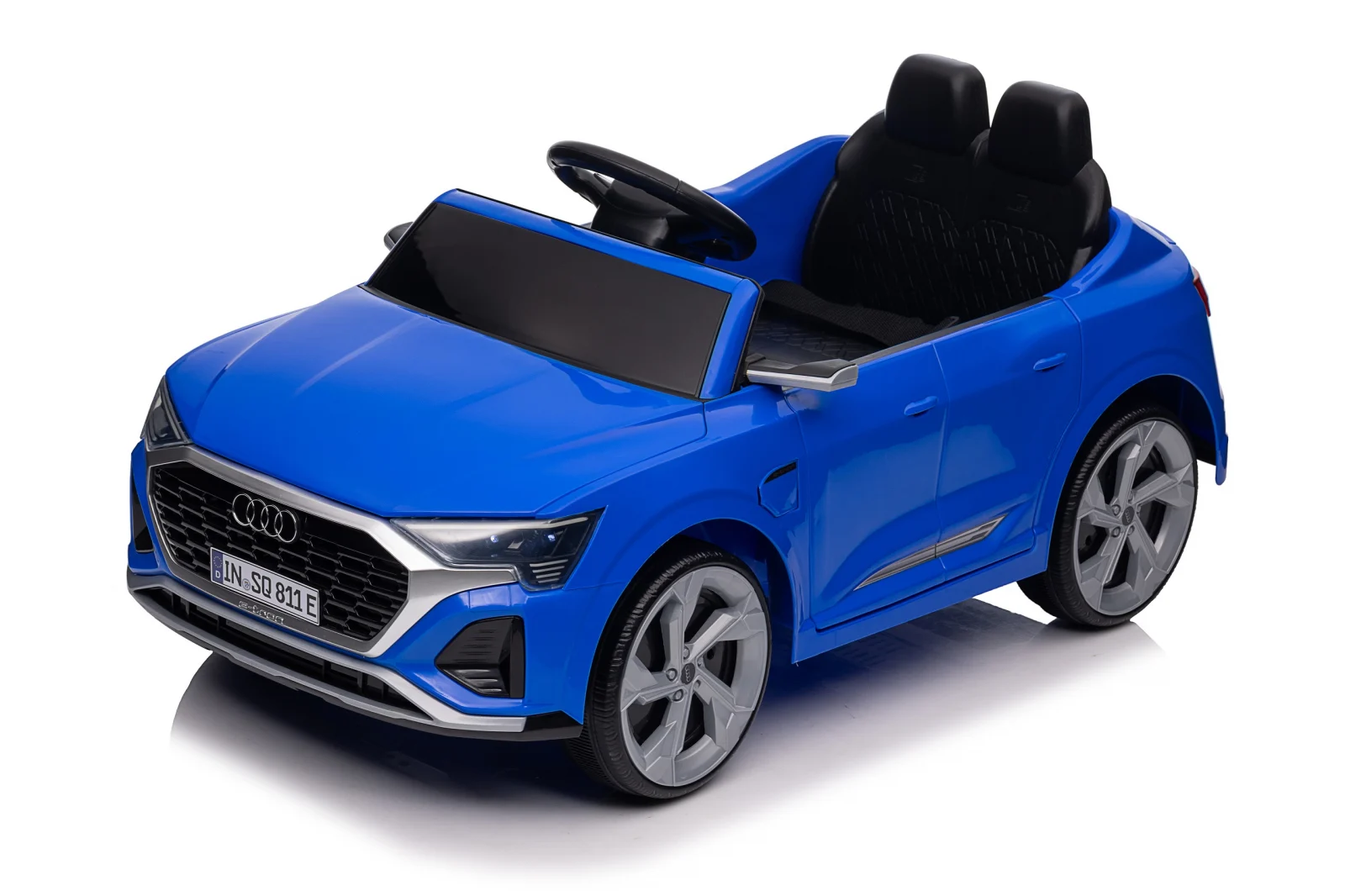 Licensed electric ride-on car for children Audi SQ8, remote control included, 70W, 12V, standard, blue [14]