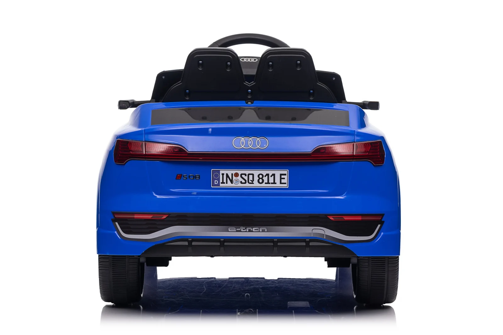 Licensed electric ride-on car for children Audi SQ8, remote control included, 70W, 12V, standard, blue [10]