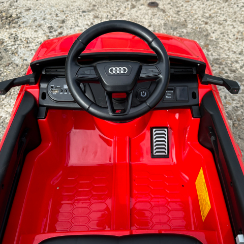 Licensed electric ride-on car for children Audi SQ8, remote control included, 70W, 12V, standard, red [13]