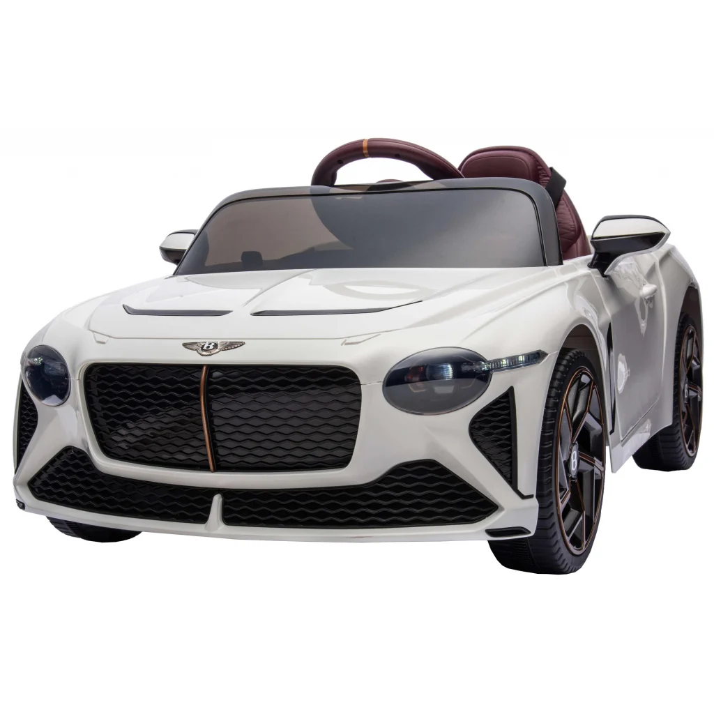 Masinuta electrica copii, cu licenta Bentley Bacalar, 4x4, 120W, 12V, Premium, alba [9]