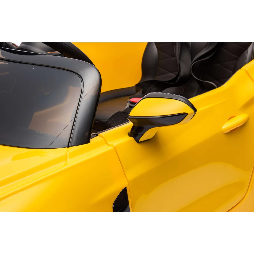 Lincesed ride-on car for children Bentley Bacalar, 4x4, 120W, 12V, Premium, yellow [23]