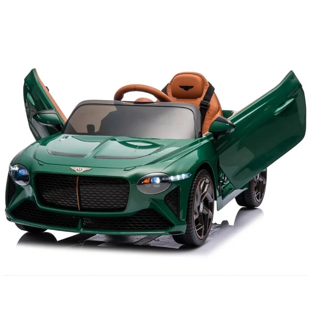 Electric Ride-On cars - Lincesed ride-on car for children Bentley Bacalar, 4x4, 120W, 12V, Premium, green