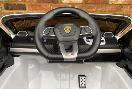 Masinuta electrica copii Lamborghini Urus ST-X 4x4 180W 12V PREMIUM, alba [7]