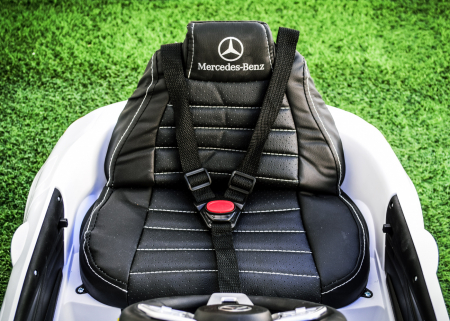 Children's licensed ride on car Mercedes CLS350, 50W, 12V, PREMIUM, white [9]