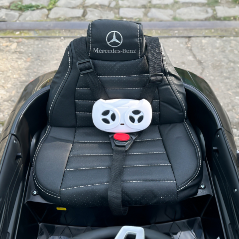 Children's licensed ride on car Mercedes CLS350, 50W, 12V, PREMIUM, black [17]