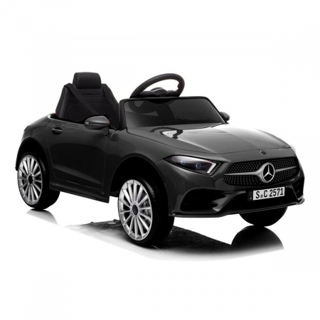 Electric Ride-On cars - Children's licensed ride on car Mercedes CLS350, 50W, 12V, PREMIUM, black