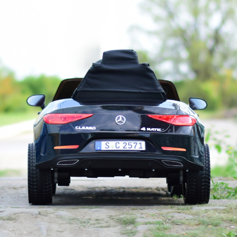 Children's licensed ride on car Mercedes CLS350, 50W, 12V, PREMIUM, black [8]
