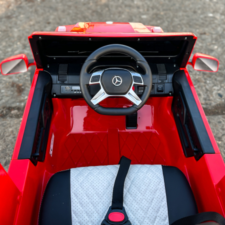 Licensed ride-on car for children Mercedes G63 6x6, 400W, 24V, premium, red [14]