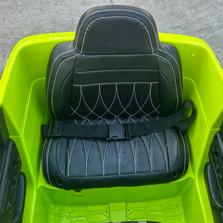 Licensed ride on car for children Mercedes M-class, 4x4, 140W, 12V-10Ah, premium, green [9]