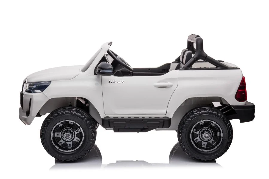 Licensed ride-on car Toyota Hilux 2020, 4x4 180W 12V 14Ah, premium, white [20]
