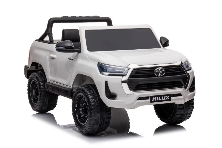Licensed ride-on car Toyota Hilux 2020, 4x4 180W 12V 14Ah, premium, white [26]