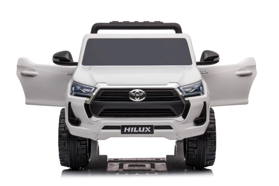 Licensed ride-on car Toyota Hilux 2020, 4x4 180W 12V 14Ah, premium, white [27]