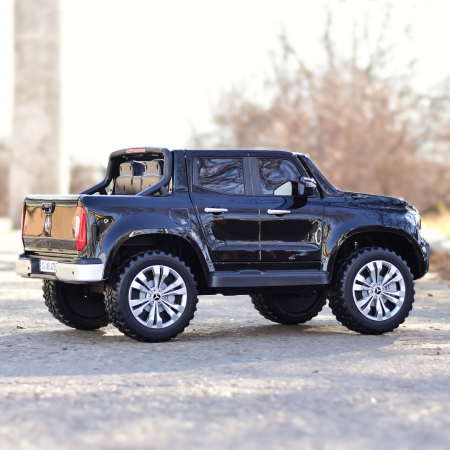 Licensed ride-on car for children Mercedes X-Class, 4x4, 180W, 12V-14Ah, Deluxe, Mp4, black [11]