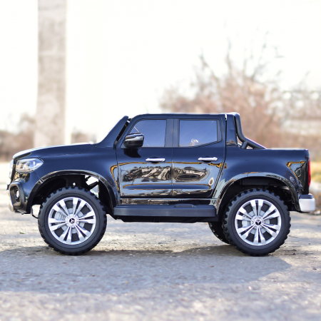 Licensed ride-on car for children Mercedes X-Class, 4x4, 180W, 12V-14Ah, Deluxe, Mp4, black [7]