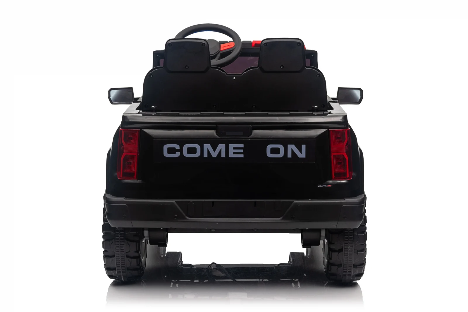 Masinuta electrica FirePatrol pentru copii, 3-6 ani, 800W, 24V, 4x4, echipare premium, neagra [2]