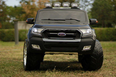 Masinuta electrica pentru copii Ford Ranger, 4x4, 180W, echipare DELUXE, negru [3]