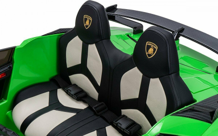 Masinuta electrica Lamborghini SVJ cu 2 locuri, 24V, 500W, premium, Drift Edition, verde [18]