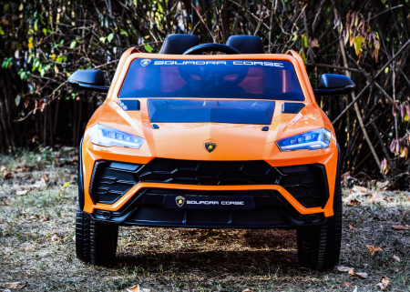 Masinuta electrica Lamborghini Urus ST-X, 4x4 180W, 12V PREMIUM, portocaliu [2]