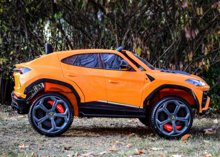 Masinuta electrica Lamborghini Urus ST-X, 4x4 180W, 12V PREMIUM, portocaliu [7]