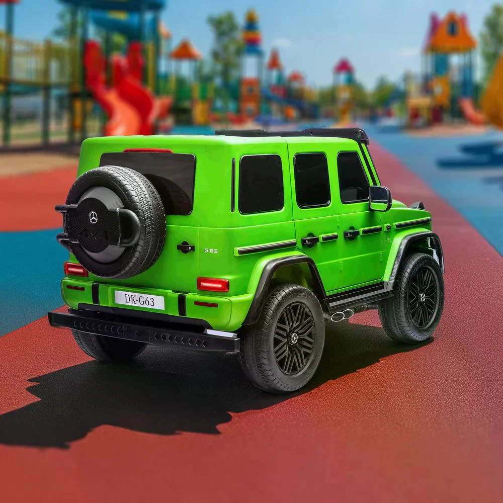 Mercedes G63 Electric Ride-On Car, 560W Brushless Motors, 24V 20Ah, Matte Green [3]