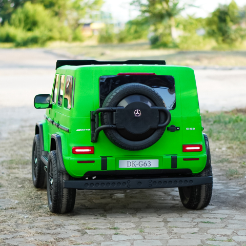 Mercedes G63 Electric Ride-On Car, 560W Brushless Motors, 24V 20Ah, Matte Green [6]