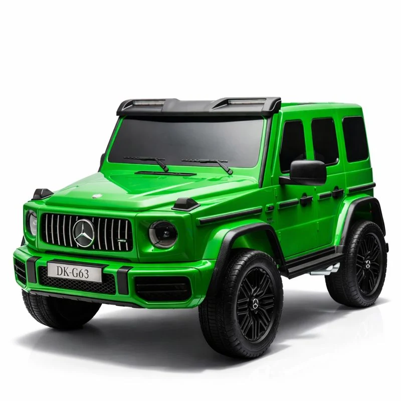 Masinute electrice - Masinuta electrica Mercedes G63, 560W motoare brushless , 24V 20Ah, verde mat