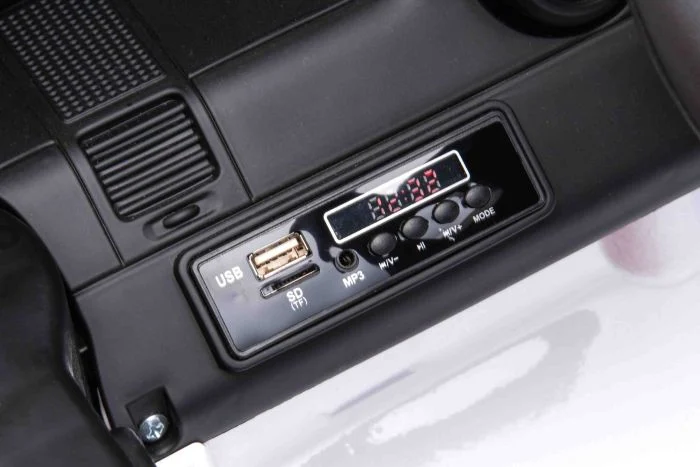 Masinuta electrica Mercedes G63 6x6 210W 12V 10Ah Premium, alba [8]