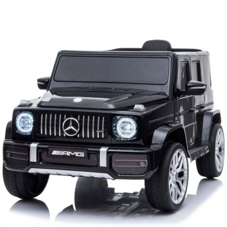 Electric Ride-On cars - Kids electric ride-on car Mercedes G63 AMG, 60W 12V, premium, black