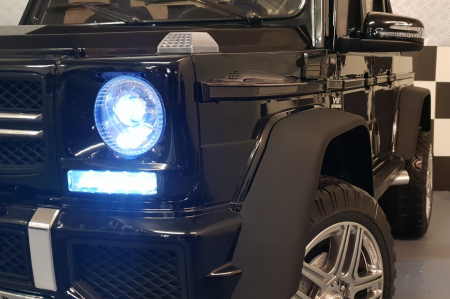 Masinuta electrica pentru copii Mercedes G650, 180W, MAYBACH, DELUXE, negru [9]