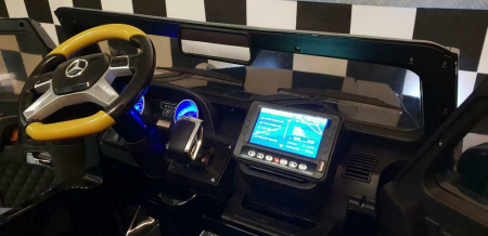 Masinuta electrica pentru copii Mercedes G650, 180W, MAYBACH, DELUXE, negru [7]