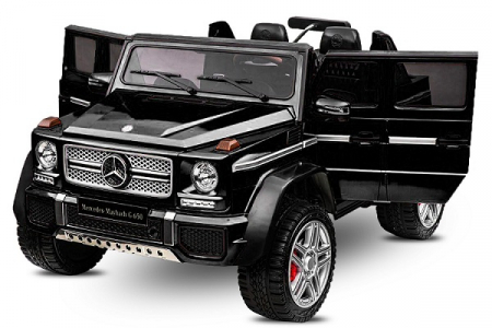 Masinuta electrica pentru copii Mercedes G650, 180W, MAYBACH, DELUXE, negru [2]