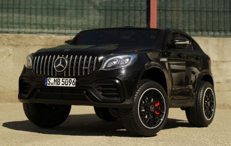Masinuta electrica copii Mercedes GLC63s AMG, 12V, 4x4, 180W, premium, black [1]