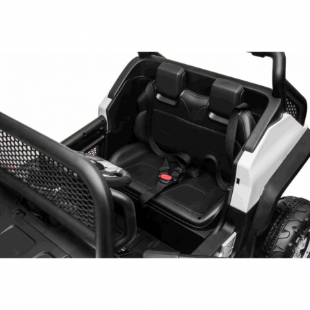 Electric ride on car for children Mercedes UNIMOG, 90W 12V, white [1]