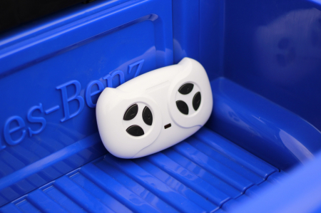 Masinuta electrica Mercedes X-Class 4x4 180W PREMIUM #Albastru [2]