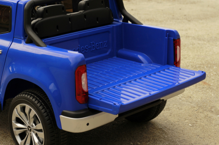 Masinuta electrica Mercedes X-Class 4x4 180W PREMIUM #Albastru [7]