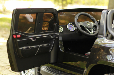 Masinuta electrica pentru copii Mercedes X-Class, 4x4, 180W, PREMIUM, negru [9]