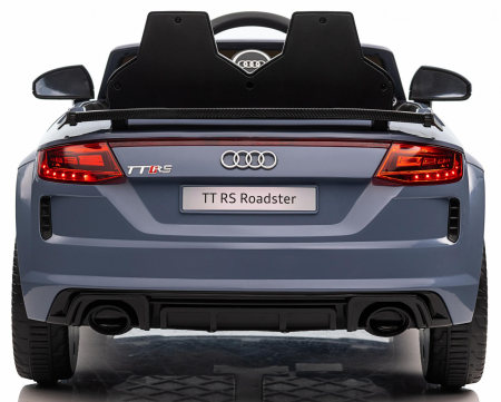 Masinuta electrica copii cu licenta Audi TTRS Roadster, 70W 12V, echipare standard, albastru [4]