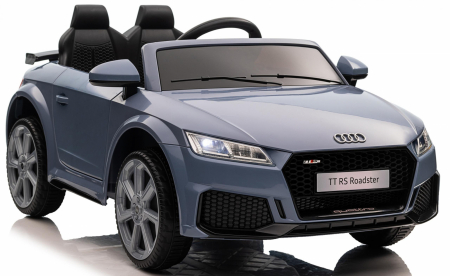 Masinute cu licenta - Masinuta electrica copii cu licenta Audi TTRS Roadster, 70W 12V, echipare standard, albastru