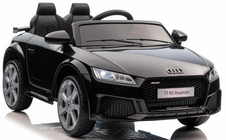 Masinute cu licenta - Masinuta electrica copii cu licenta Audi TTRS Roadster, 70W 12V, echipare standard, neagra