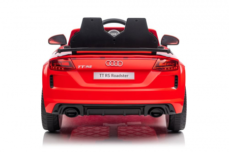 Masinuta electrica copii cu licenta Audi TTRS Roadster, 70W 12V, echipare standard, rosie [7]