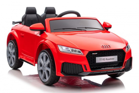 Masinute cu licenta - Masinuta electrica copii cu licenta Audi TTRS Roadster, 70W 12V, echipare standard, rosie