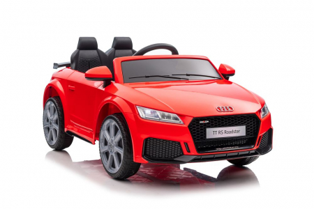 Masinuta electrica copii cu licenta Audi TTRS Roadster, 70W 12V, echipare standard, rosie [5]