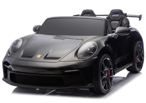 Porsche 911 GT3 Electric Ride-On Car for 2 Children, 320W, 24V 14Ah, Black [5]