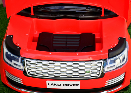 Masinuta electrica cu 2 locuri Range Rover Vogue HSE, 4x4 180W, roti moi, scaun tapitat, rosie [7]