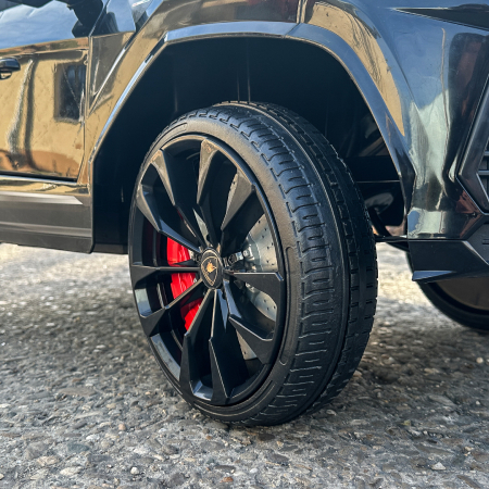 Masinuta electrica pentru copii 2-5 ani, Lamborghini Urus, 70W, 12V-7Ah, neagra [12]