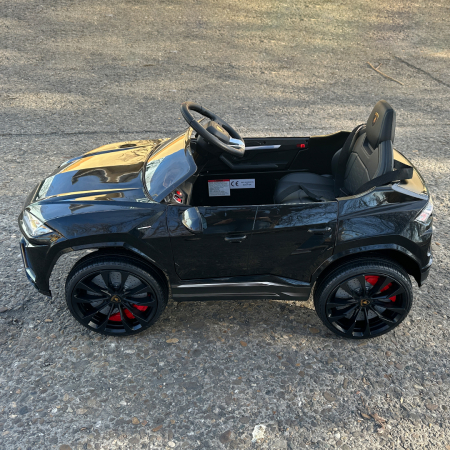 Masinuta electrica pentru copii 2-5 ani, Lamborghini Urus, 70W, 12V-7Ah, neagra [18]