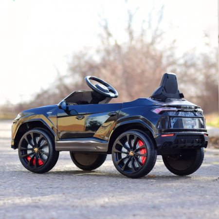 Masinuta electrica pentru copii 2-5 ani, Lamborghini Urus, 70W, 12V-7Ah, neagra [6]