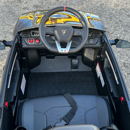 Masinuta electrica pentru copii 2-5 ani, Lamborghini Urus, 70W, 12V-7Ah, neagra [13]