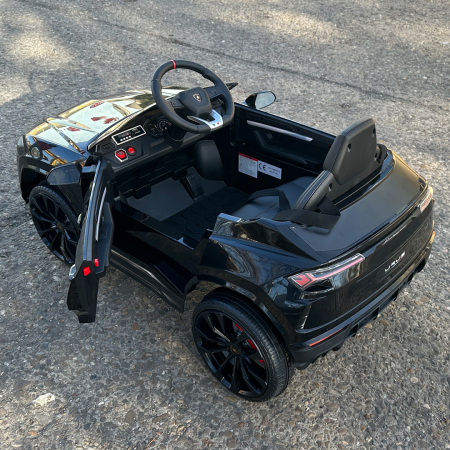 Masinuta electrica pentru copii 2-5 ani, Lamborghini Urus, 70W, 12V-7Ah, neagra [19]