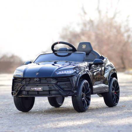 Masinuta electrica pentru copii 2-5 ani, Lamborghini Urus, 70W, 12V-7Ah, neagra [1]